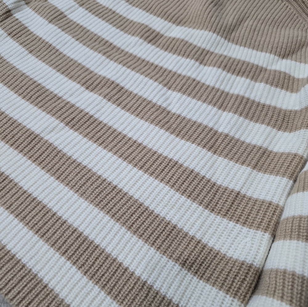 NWT J.Crew Long Sleeve Striped Turtleneck Seeater Size XS - Picture 4 of 5
